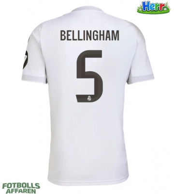 Real Madrid Jude Bellingham #5 Hemmatröja 2025-26 Kortärmad
